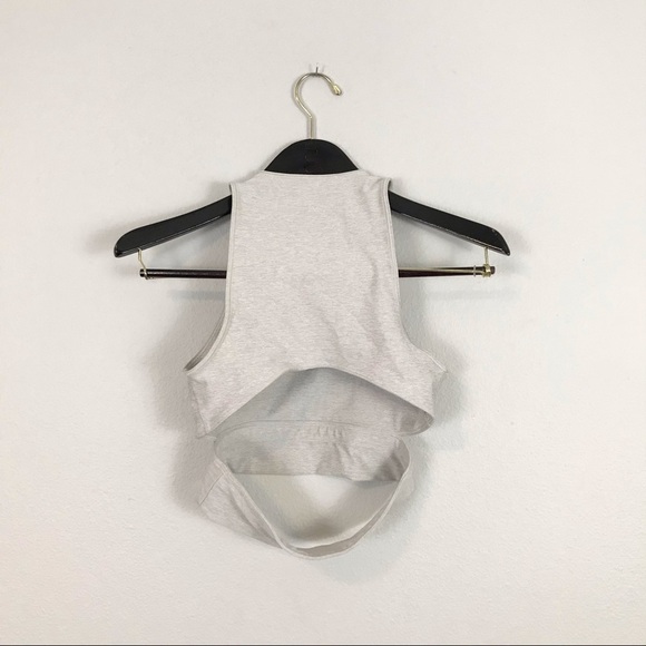 Outdoor Voices XS Crop Top Cream Gray - Picture 7 of 9